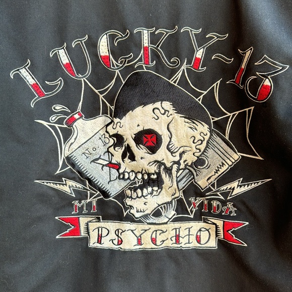 Lucky 13 Biker Jacket / Medium / Lucky 13 Physco - Picture 6 of 11